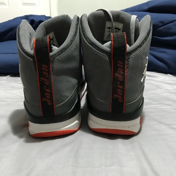 Nike Jordan SC-2 - White-Dark Grey-Team Orange - Picture 4 of 6